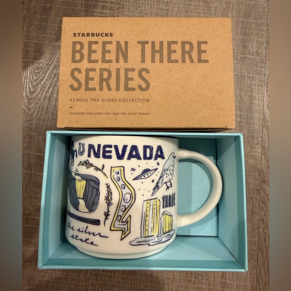 New Starbucks Been There Series NEVADA Across The Globe Collection 14oz